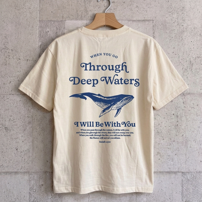 I Will Be With You Womens T- Shirt