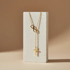 Infinity Cross Necklace